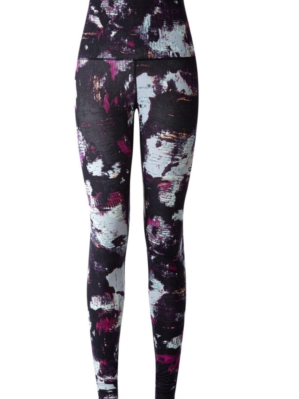 Lululemon wunder under HR leggings women’s size 6 kara blossom multi floral 29”